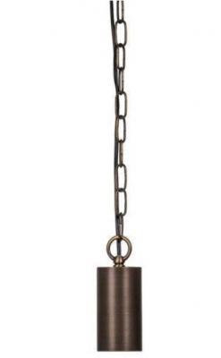 Tivah Exterior 12V OR 240V Antique Brass LED Pendant IP65